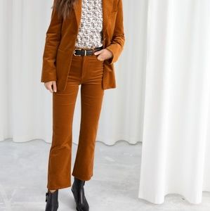 & Other Stories Kick Flare Corduroys